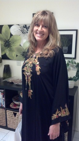 Fancy abaya, ready for dinner out